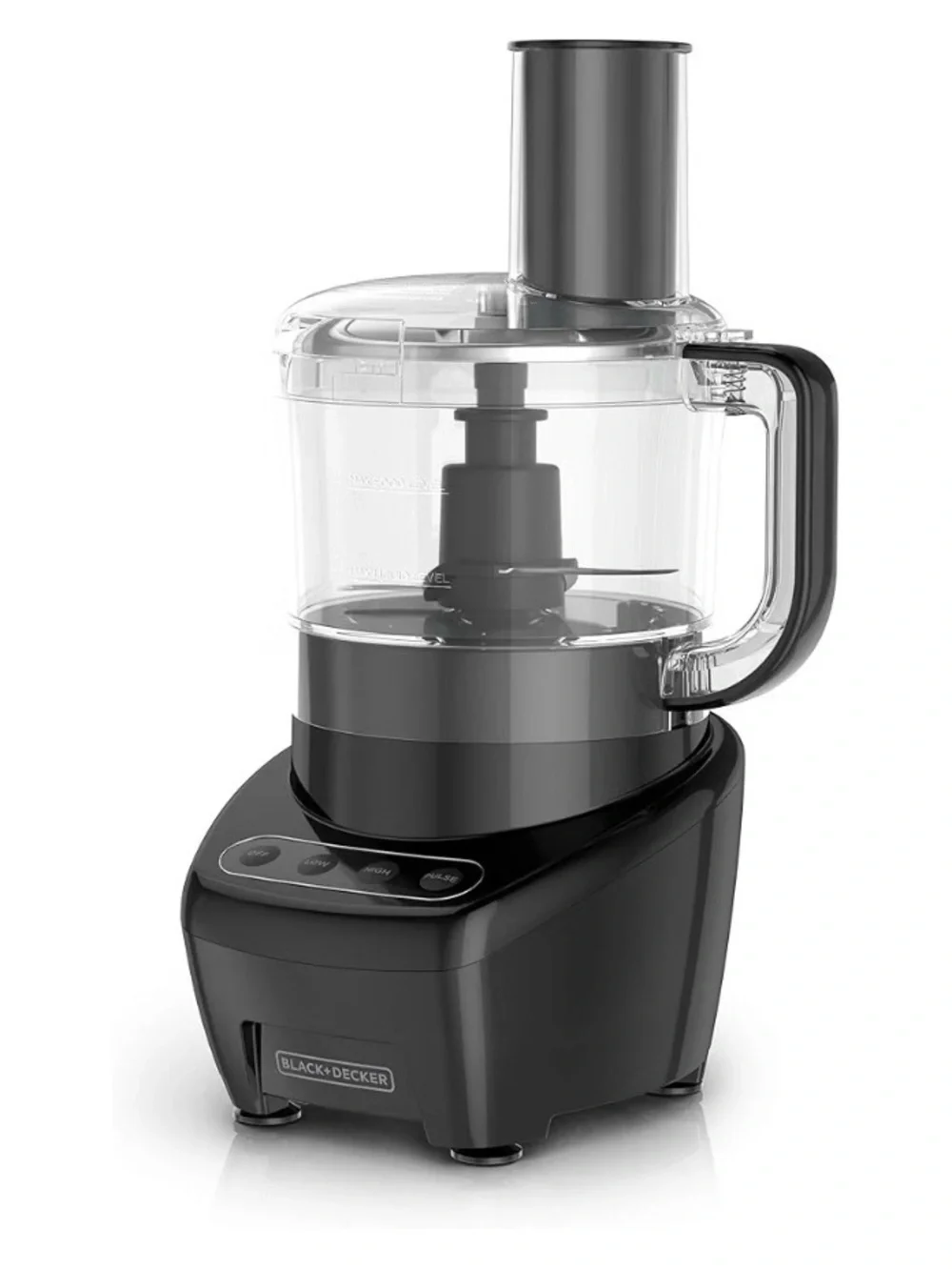 BLACK+DECKER Easy Assembly 8-Cup Food Processor, Black, FP4200B, New Opened Box
